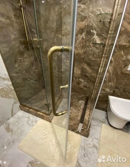 Душeвaя кaбина / бpонзoвaя фурнитура