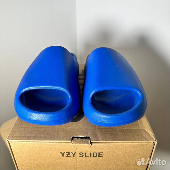 Тапочки Adidas Yeezy Slide Azure Оригинал