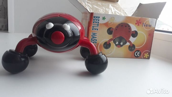 Массажер новый механический ручной на батарейках