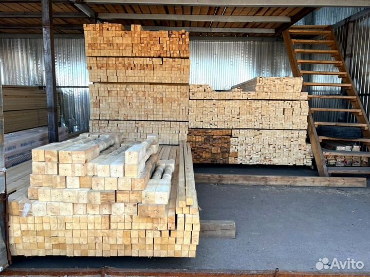 Брус обрезной 150х200х6000мм