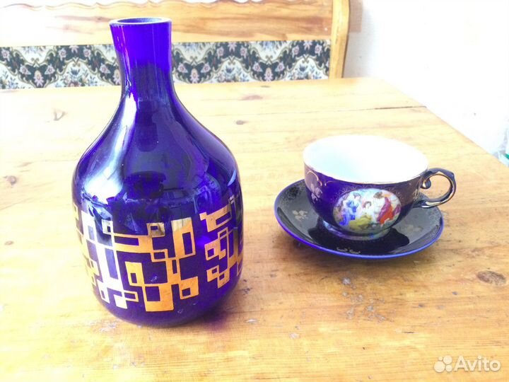 Ваза графин штоф Чехословакия