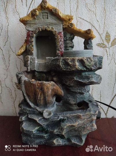 Декоративный настольный фонтанчик