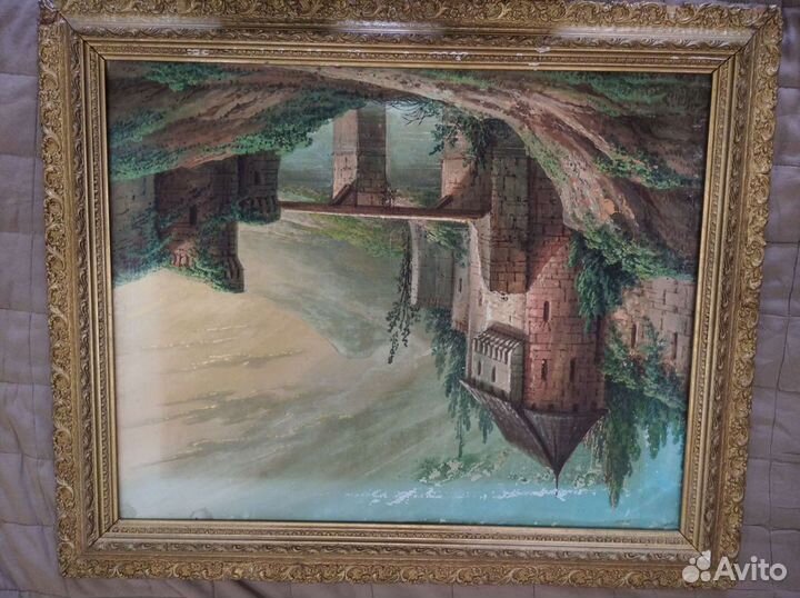 Картина маслом на холсте большая