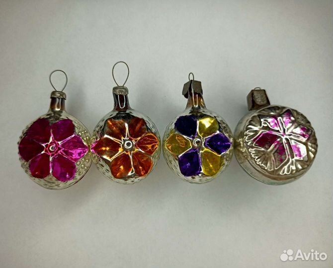 Цветок Ёлочные игрушки СССР