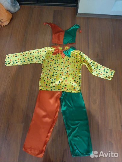 Новогодний костюм Петрушка