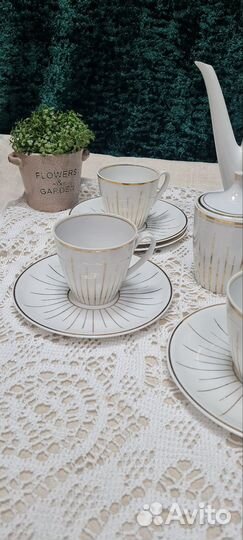 Кофейный, чайный сервиз гдр