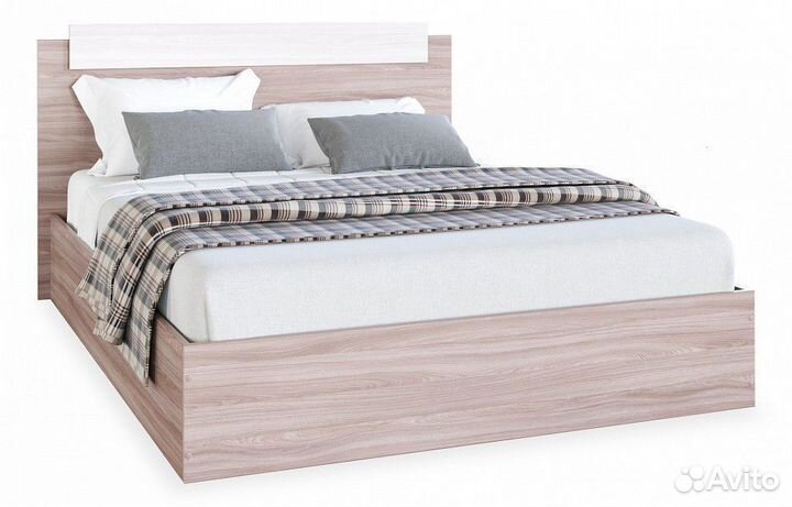 Кровать двуспальная Эко 1600х2000