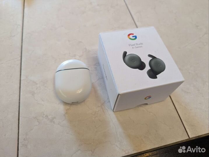 Google Pixel buds A-series dark olive