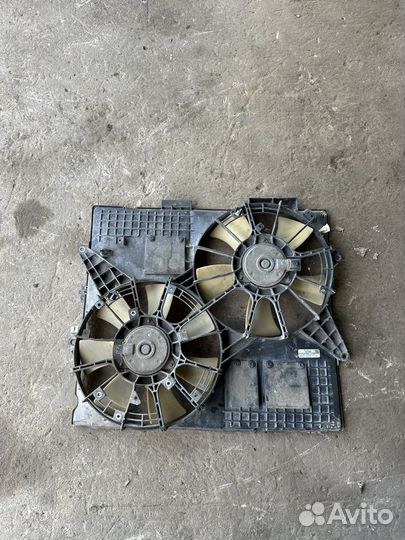 Cadillac srx диффузор с вентиляторами