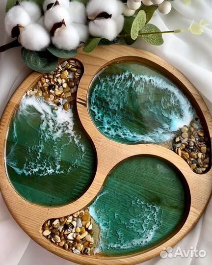 Менажница деревянная