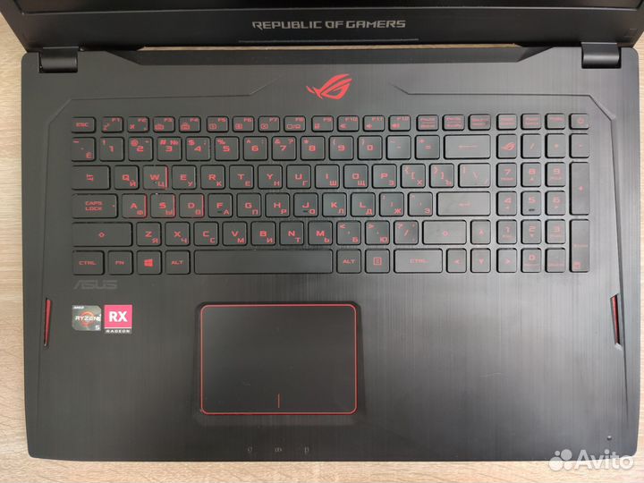 Игровой ноутбук asus ROG strix 17.3 (GL702ZC)