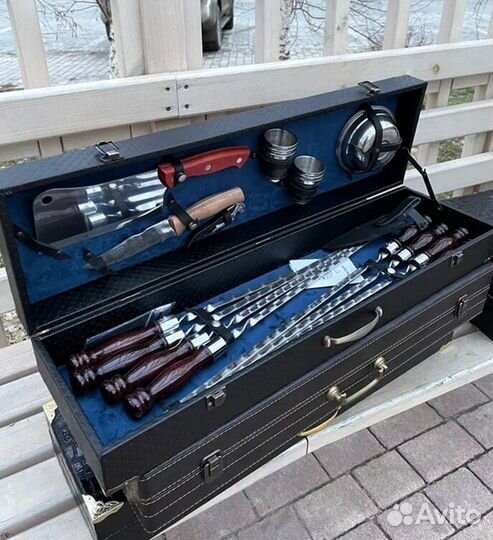 Шашлычный подарочный набор