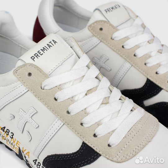 Premiata Lander White Blue