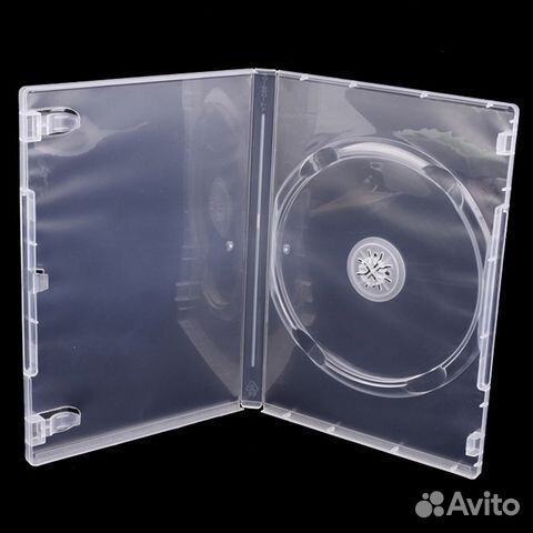 Коробка бокс для CD DVD дисков 17 шт. Пластик