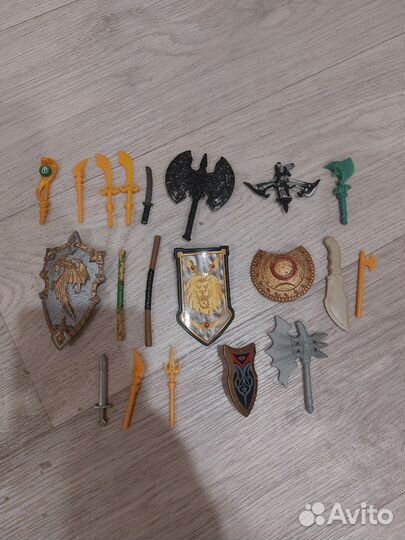 Оружие, доспехи для солдатиков