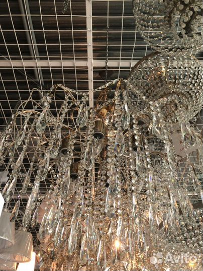 Люстра хрустальная