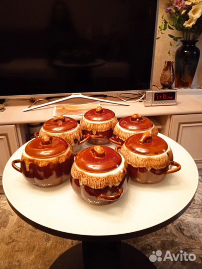 Горшочки для запекания керамические