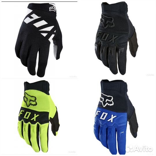 Перчатки для мотокросса велосипедные FOX 100