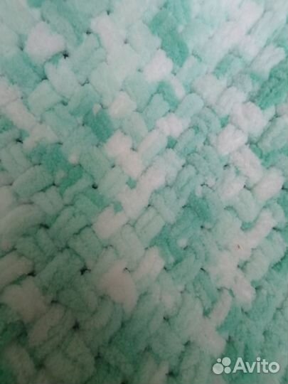 Плюшевый плед для новорожденного