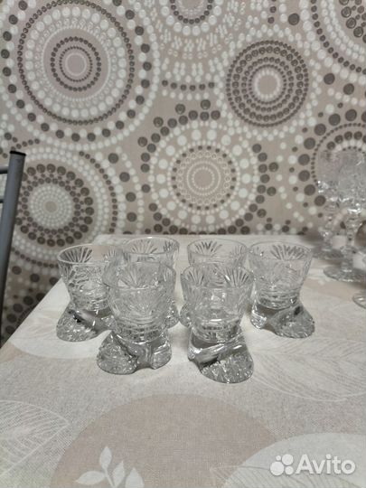 Хрустальные стопки 