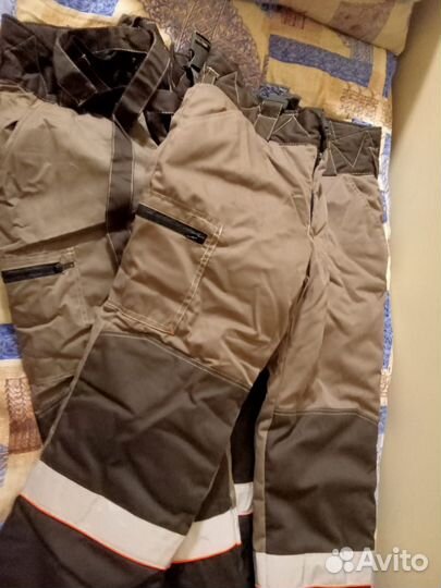 Зимние рабочие брюки