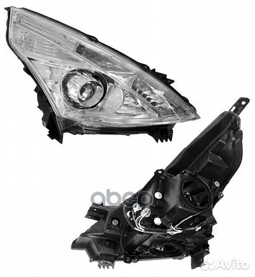 Фара nissan teana 10-14 RH с электрокорректором
