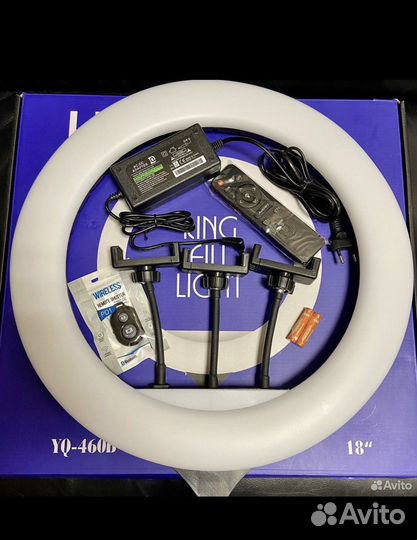 Кольцевая лампа 45 см. Новая с гарантией