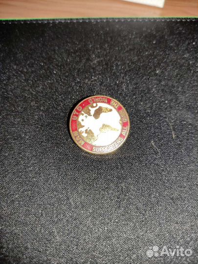 Фанатский значок 