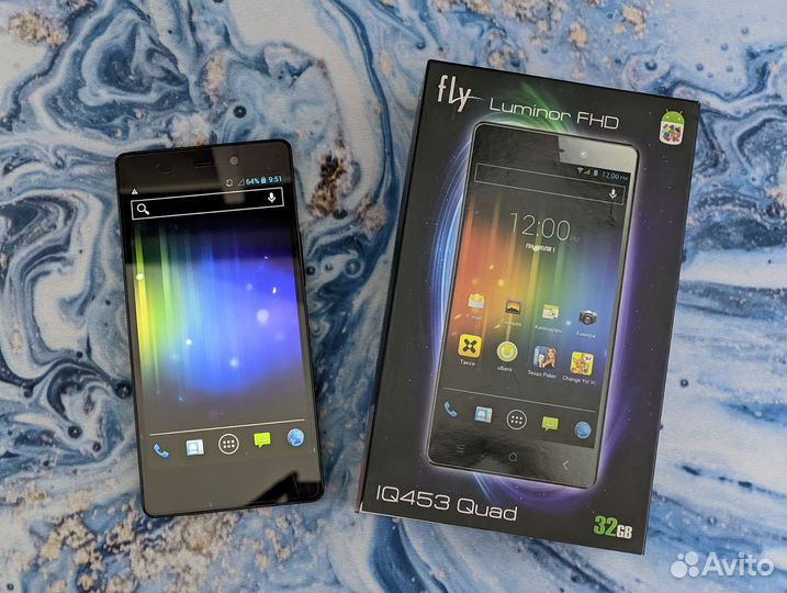 Fly IQ453 Quad Luminor FHD, 2/32 ГБ