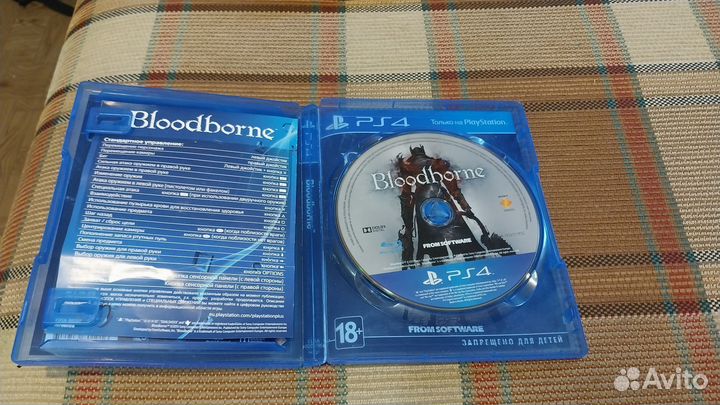 Bloodborne ps4 диск