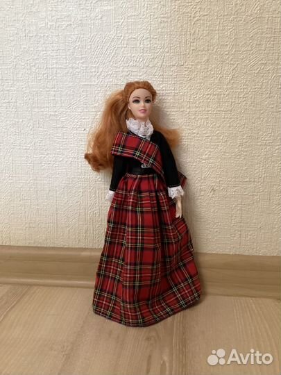 Кукла Барби шотландка