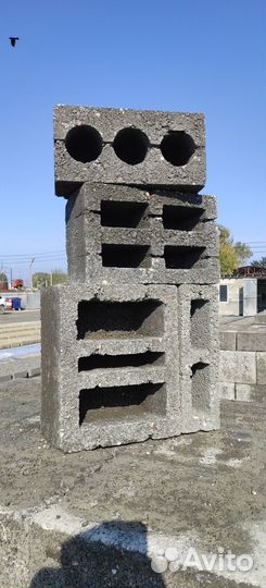 Блоки для строительства стеновые вибропрессованные