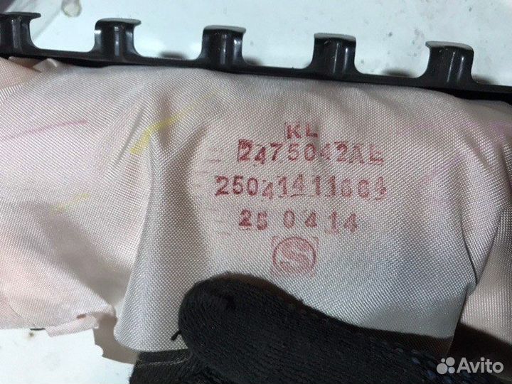 Подушка безопасности пассажира Jeep Cherokee KL