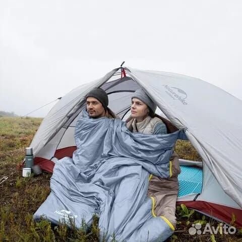 Спальный мешок Naturehike LW180, -3 +15 зеленый