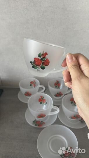 Чайный сервиз на 6 персон новый