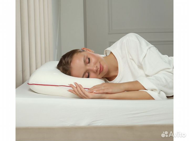 Анатомическая подушка для сна с эффектом памяти