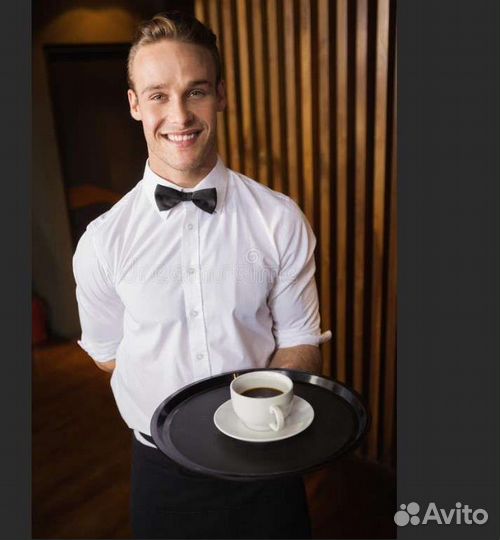 Официант без опыта с 18 лет