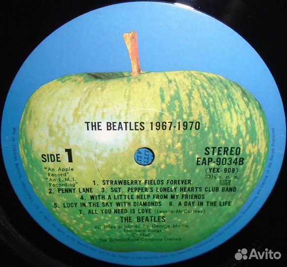 2 LP The Beatles 1967-1970 1st Japan + 8 DVD