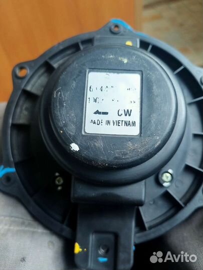 Моторчик печки Шевроле lacetti