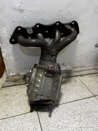 Выпускной коллектор с катализатором kia