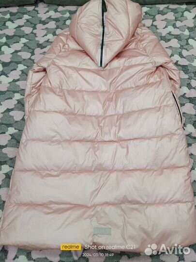 Пуховик для девочки 164-170 рост