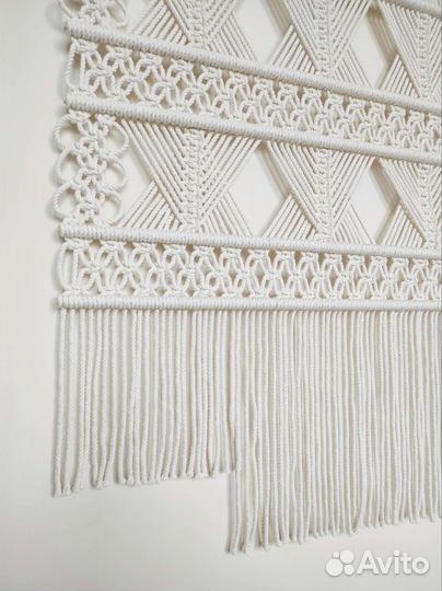 Дизайнерское панно в технике макраме
