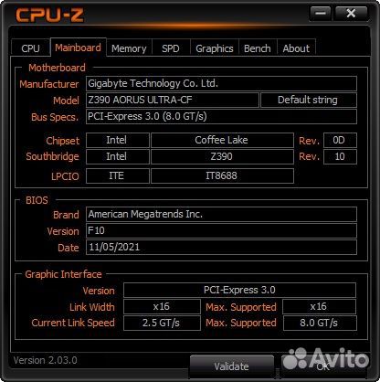 Intel core i9 9900k + z390 Aorus Ultra