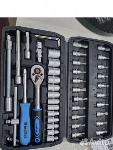 Набор инструментов головок в кейсе 46 предметов