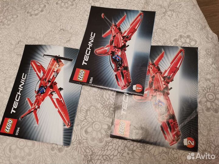 Lego technic 9394 Самолёт 2 в 1