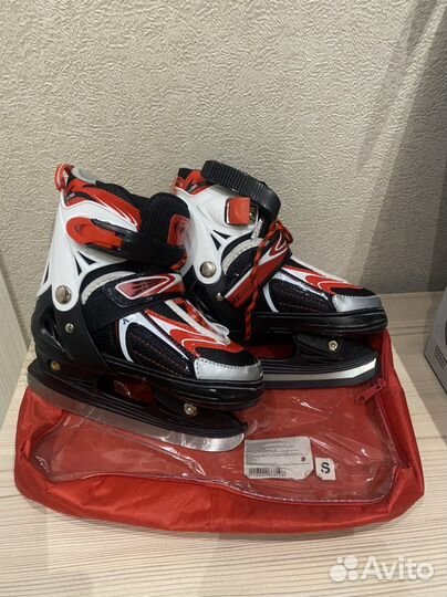 Коньки детские раздвижные 31/34