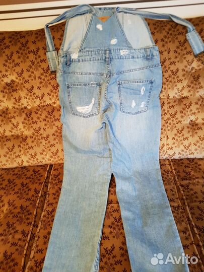 Джинсы комбинезон м