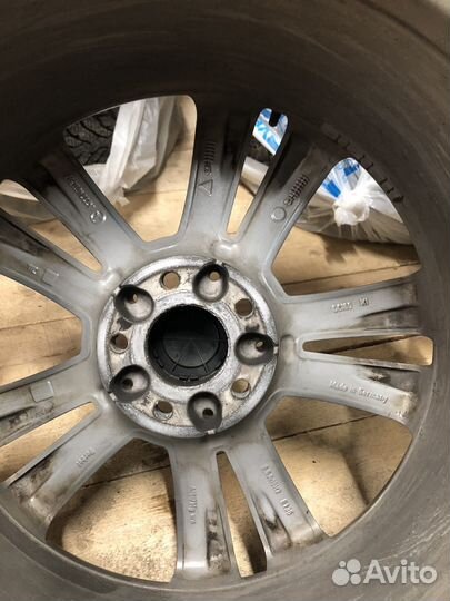 Колеса в сблре на мерседес R19 зима