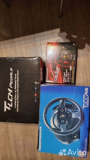 Игровой руль thrustmaster t300 rs