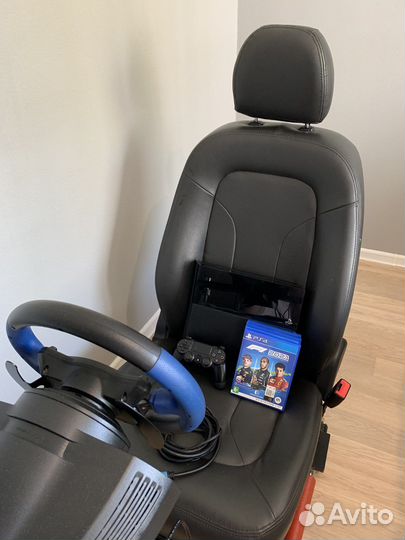 Игровой руль thrustmaster t150 + кокпит + PS4